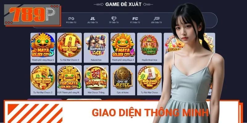Giao diện là điểm cộng lớn nhất khi nói đến nhà cá cược 789P