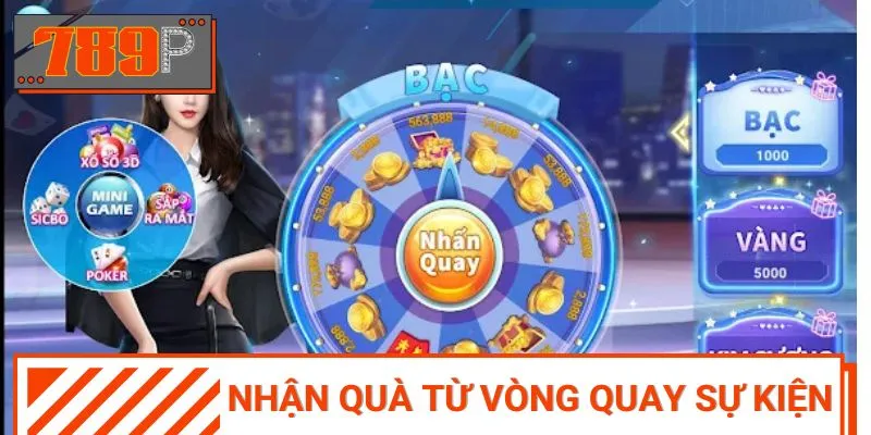 Ưu đãi từ vòng quay sự kiện cực hấp dẫn